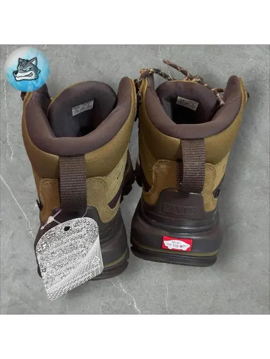 Vans Crestline All-Terrain Waterproof Sneaker Boots 'Tobacco Brown' Men's 5.5 - Picture 5 of 5